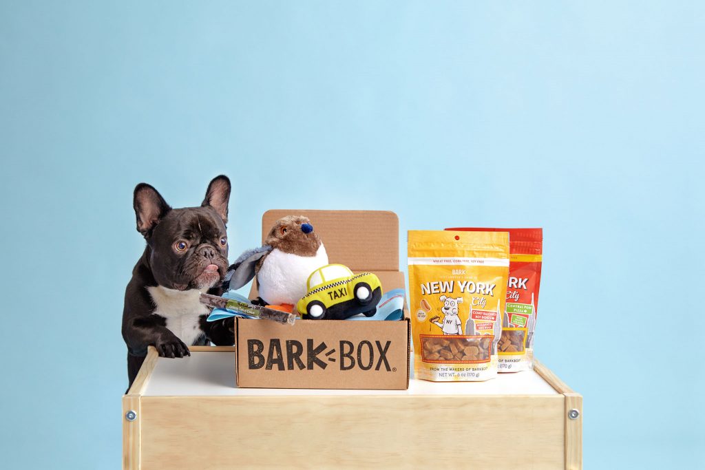 BarkBox A Monthly Box of Goodies for dogs