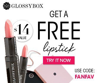 January 2014 GLOSSYBOX Free Gift with Purchase