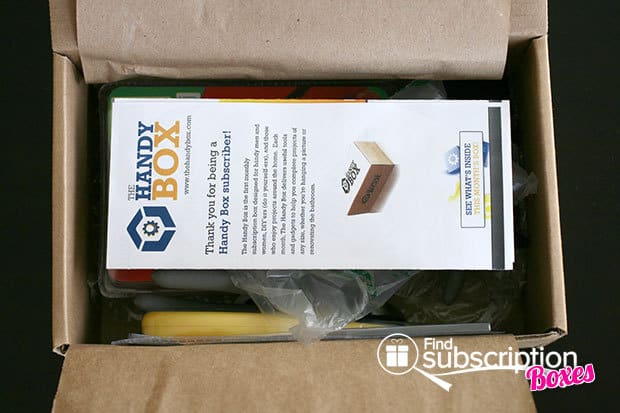 April 2014 The Handy Box Review First Look