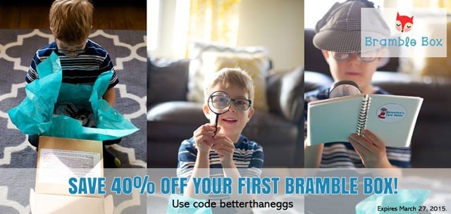 Save 40% Off Your 1st Bramble Box