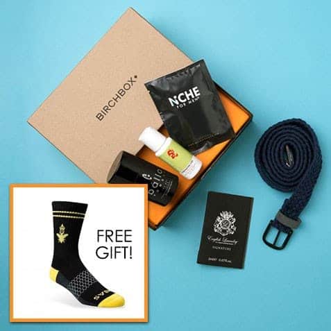 Gift Birchbox Man for Father's Day - Free Gift