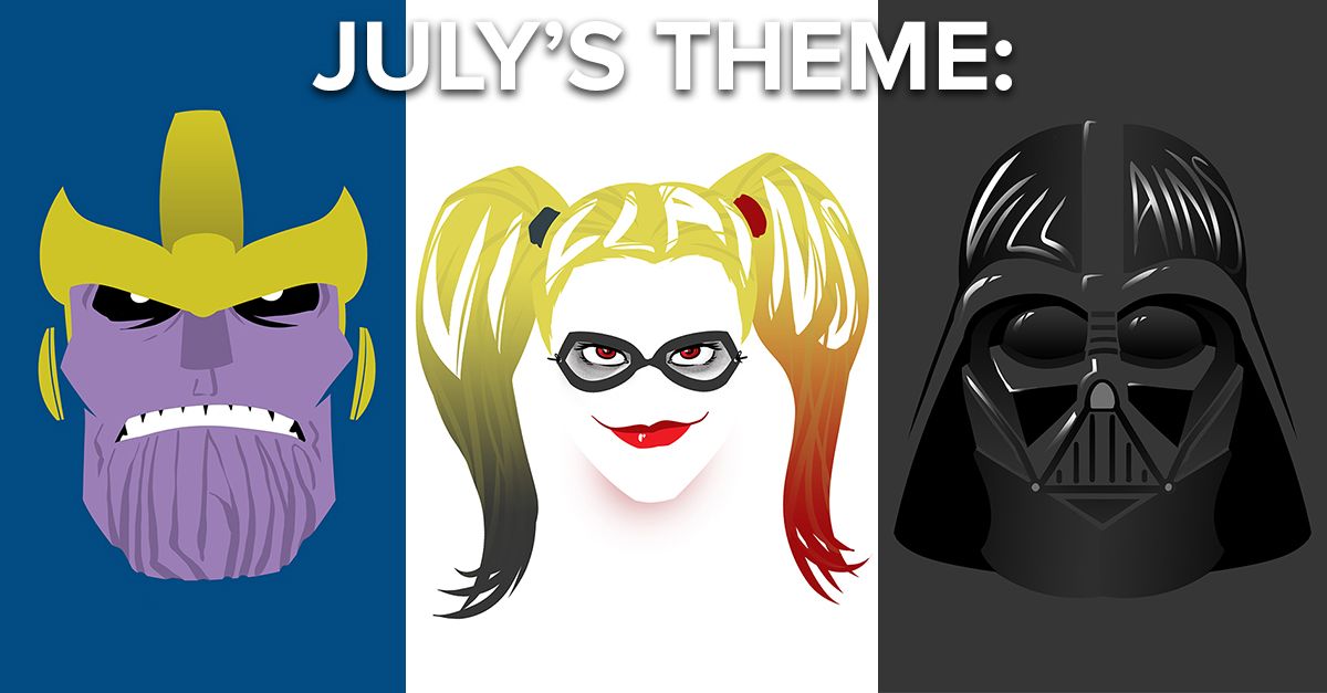 July 2014 Loot Crate Theme: Villains