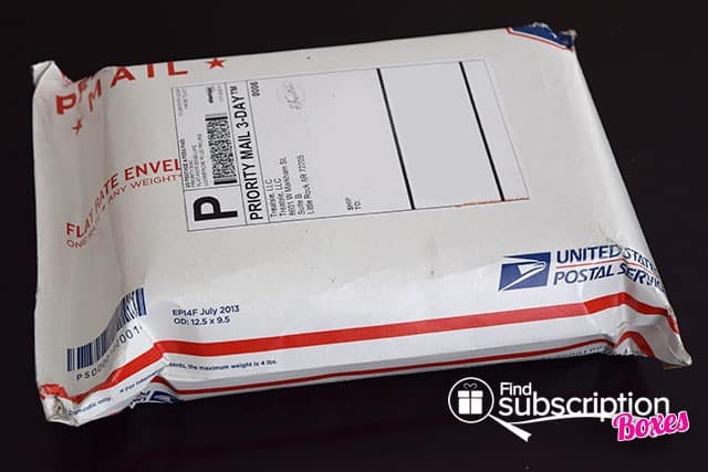 November 2014 Treatsie Box Review - Envelope