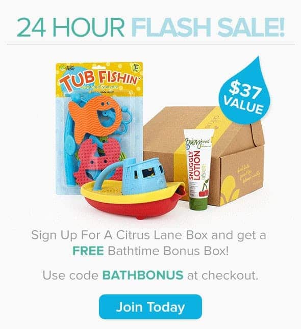 Citrus Lane Free Bathtime Bonus Box