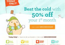 Save 50% Off 1st Month of Kiwi Crate Family