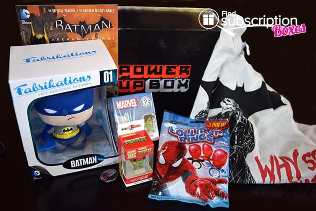 Power Up Box April 2015 Box Review - Box Contents