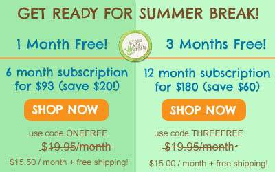 Get up to 3 Free Months of Green Kid Crafts