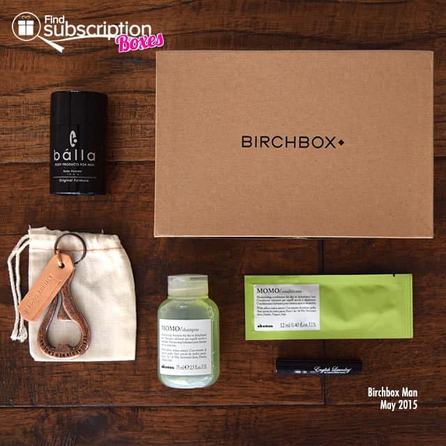 Birchbox Man June 2015 Box Review - Box Contents