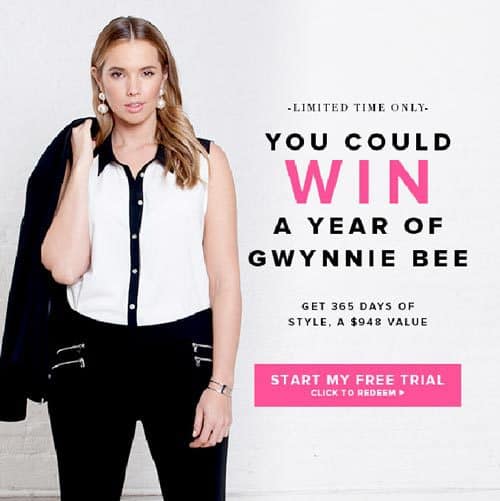 Gwynnie Bee Free Trial - Enter to Win