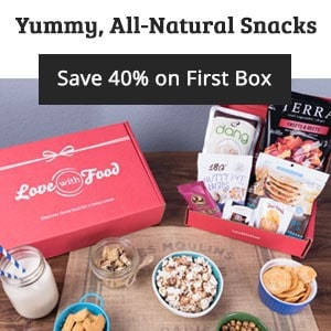 Save 40% Off your 1st Love With Food Tasting Box