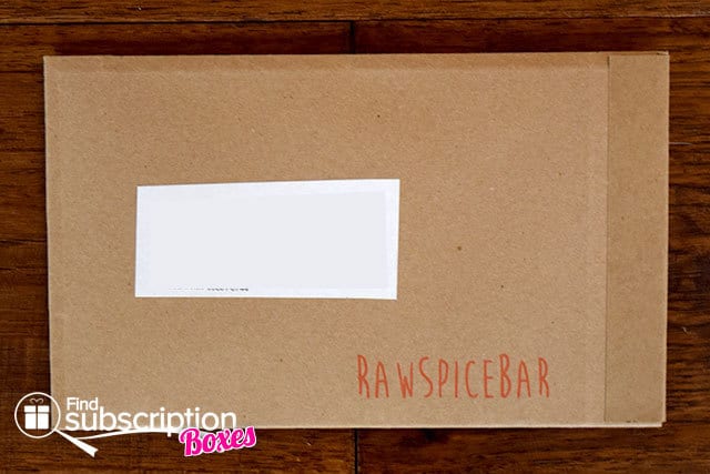 RawSpiceBar June 2015 Spice Box Review - Box