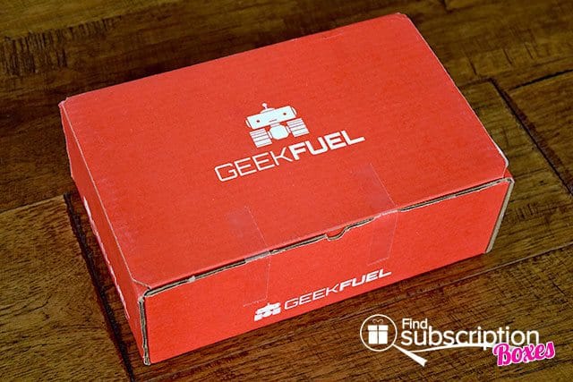 Geek Fuel August 2015 Box Review - Box