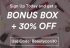 Beautycon Black Friday - Bonus Box + 30% Off