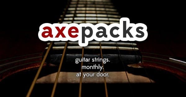 Axe Packs - Guitar Strings Subscription Service