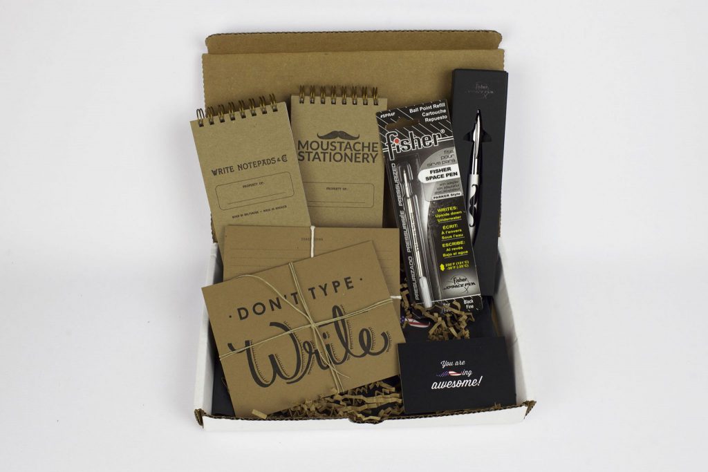 Moustache Stationery