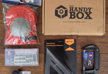 January 2016 The Handy Box Review - Box Contents