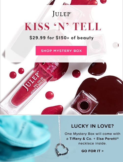 Juelp Maven February Kiss N Tell Mystery Box