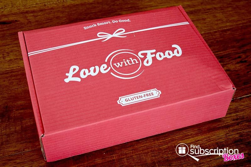 Love With Food January 2016 Gluten-Free Box Review - Box
