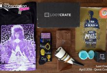April 2016 Loot Crate Review - Quest Crate - Box Contents