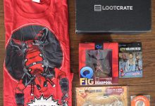 February 2016 Loot Crate Review - Dead Crate - Box Contents
