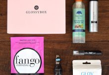 July 2016 GLOSSYBOX Review - Box Contents