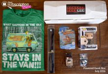 Powered Geek Box July 2016 Review - Box Contents
