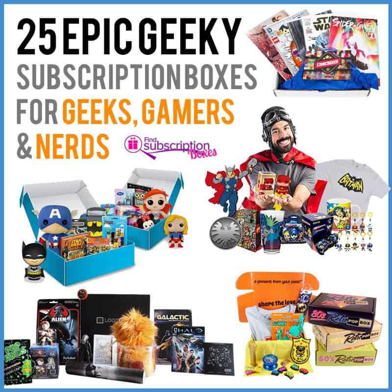 Geek Subscription Box for Gamers & Nerds