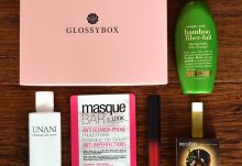 October 2016 GLOSSYBOX Review - Box Contents