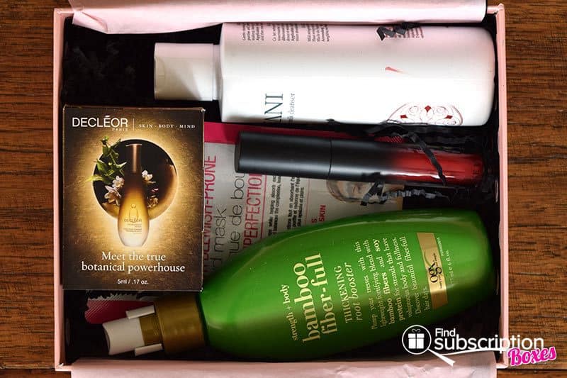 October 2016 GLOSSYBOX Review - First Look