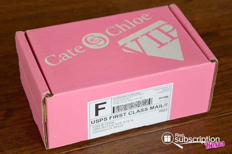 Cate & Chloe VIP Box November 2016 Review - Box