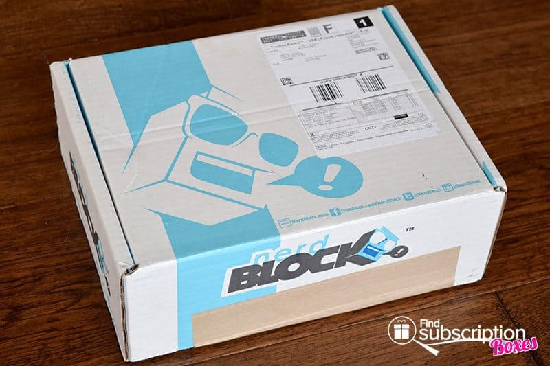 October 2016 Nerd Block Classic Review - Box