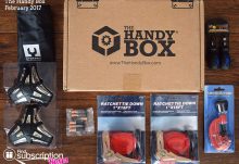 February 2017 The Handy Box Review - Box Contents