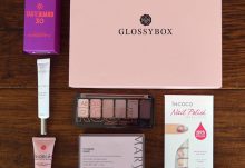 March 2017 GLOSSYBOX Review - Box Contents