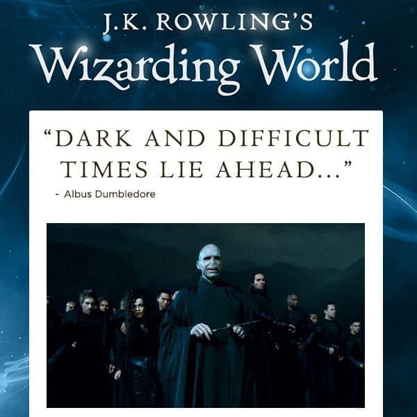 May 2017 J. K. Rowling’s Wizarding World Crate Theme - Dark Arts