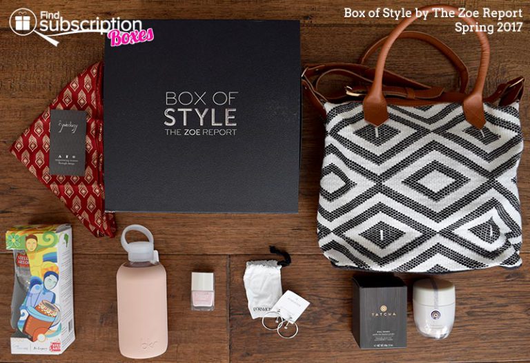 Spring 2017 Box of Style Review - Box Contents