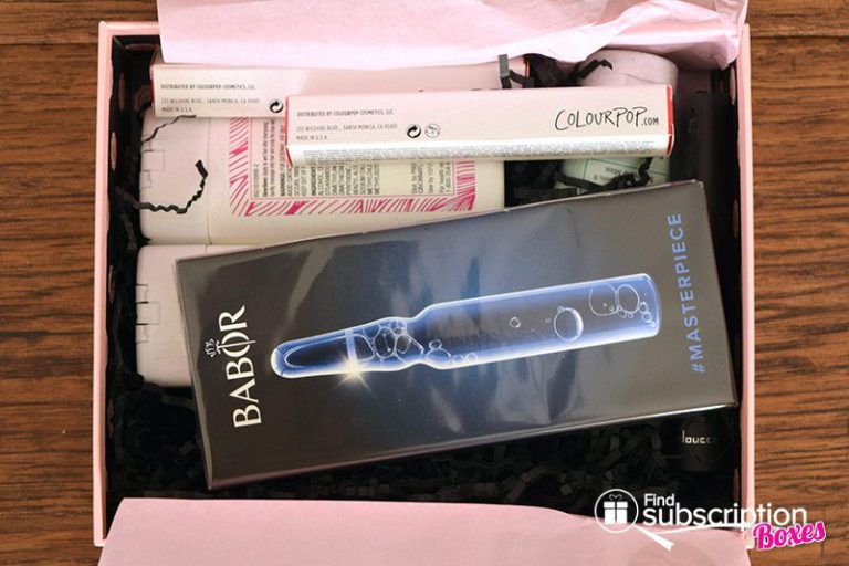April 2017 GLOSSYBOX Review - First Look