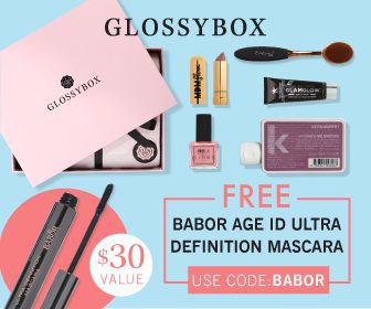 GLOSSYBOX June 2017 Promo Free Gift - Free Babor Age ID Ultra Definition Mascara