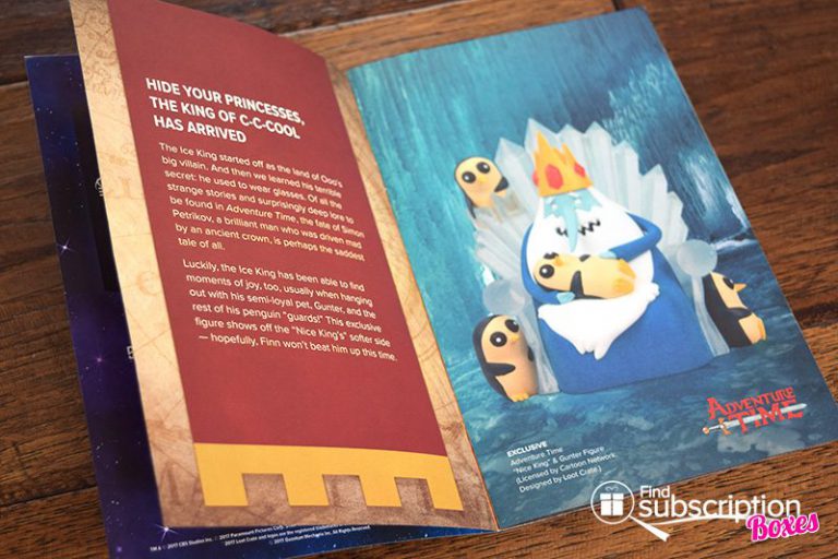 August 2017 Loot Crate Review – Kingdom - Brochure