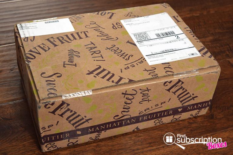 August 2017 Taste of Manhattan Fruitier Review - Good Ship Lollipop - Box