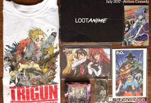 July 2017 Loot Anime Review – Action Comedy - Box Contents