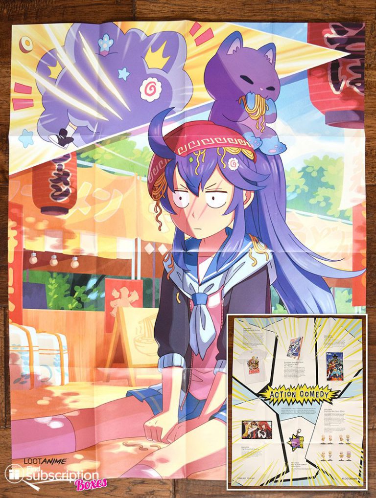 July 2017 Loot Anime Review – Action Comedy - Poster