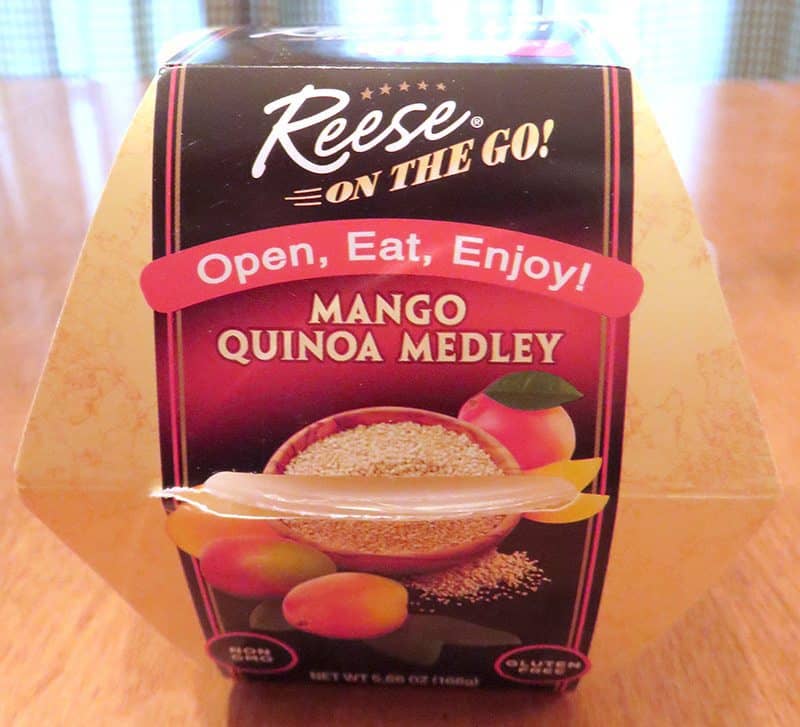 September 2017 Degustabox Review - Reese On The Go Mango Quinoa Medley