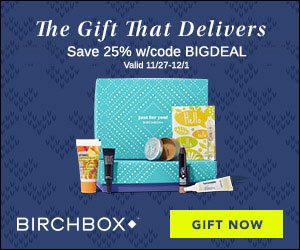 Birchbox Black Friday - Save 25% off All Birchbox Subscriptions