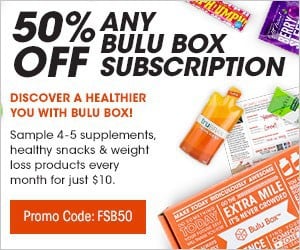 Save 50% Off Any Bulu Box Subscription