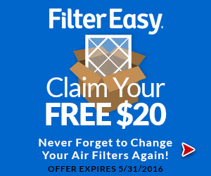 FilterEasy Memorial Day Sale: Save $20 Off Your First Order