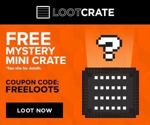 Loot Crate FREE Mini Mystery Crate
