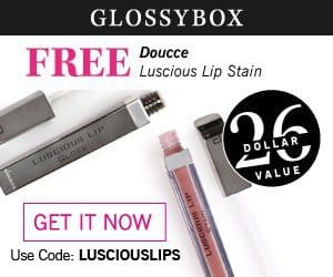 GLOSSYBOX Free Doucce Lip Stain