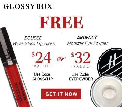 GLOSSYBOX Coupon March 2016 Free Gift