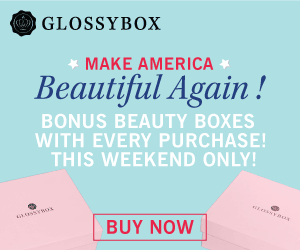 GLOSSYBOX Memorial Day Sale - Get 2 Beauty Boxes Free!