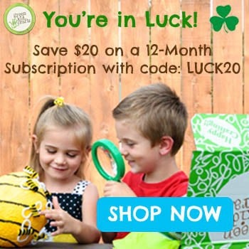 Green Kid Crafts $20 Off St. Patrick's Day Sale